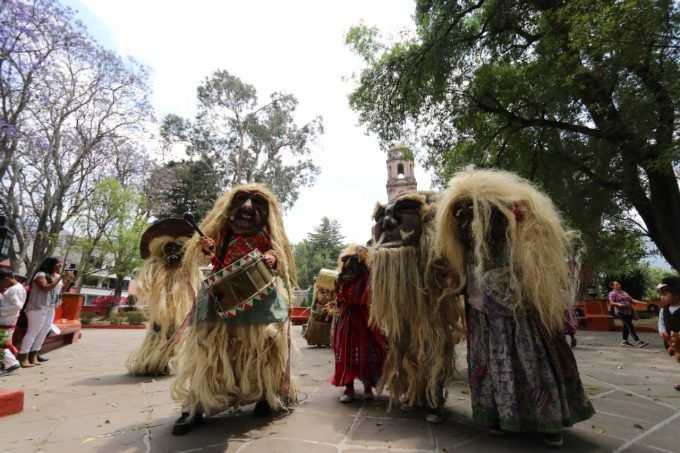Los “Viejos de Corpus” son una tradición ancestral de Temascalcingo